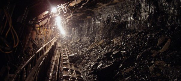 Coal Mine with Tracks